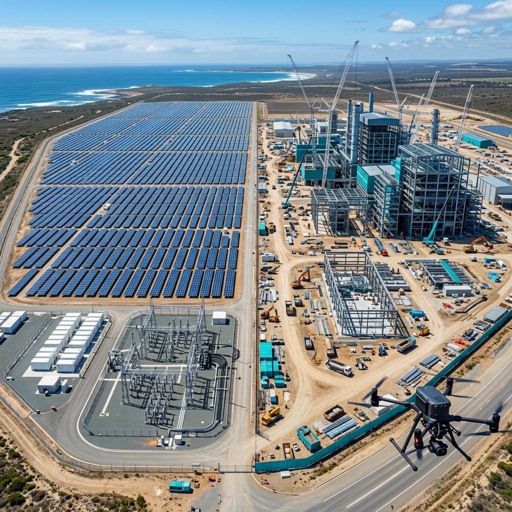 Visualización de inteligencia aérea industrial